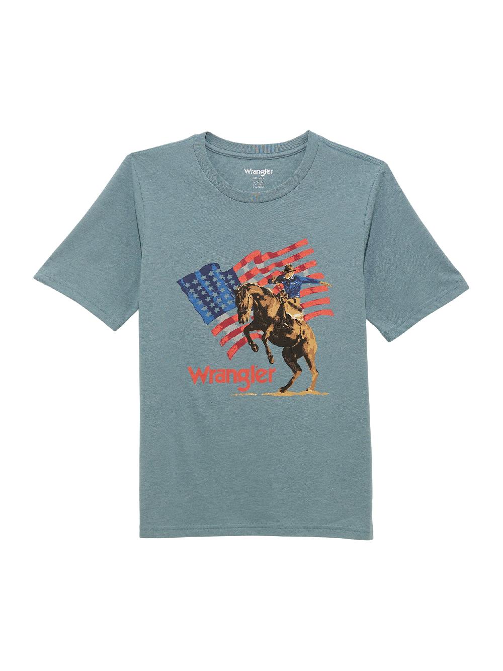 le bos Wrangler Lead Heather Boys' Graphic Knit T-Shirt 112361865