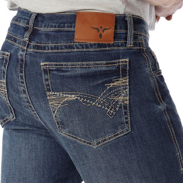 Le Bos Wrangler Midland Comfort Stretch 20X No. 42 Vintage Men's Bootcut Jeans 42MWXMD