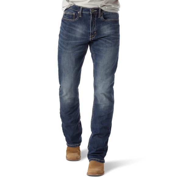 Le Bos Wrangler Midland Comfort Stretch 20X No. 42 Vintage Men's Bootcut Jeans 42MWXMD