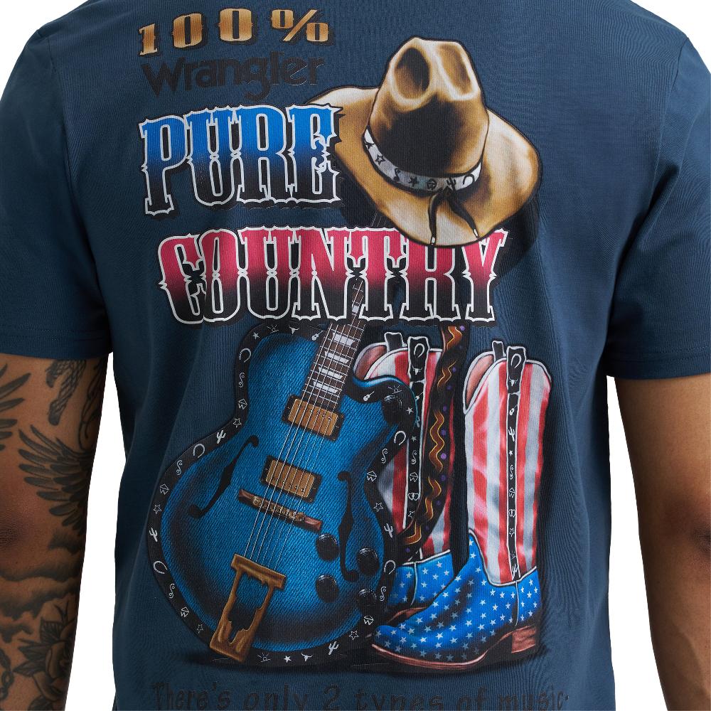 Le Bos Wrangler Midnight Navy Reissue Pure Country Men 112373738