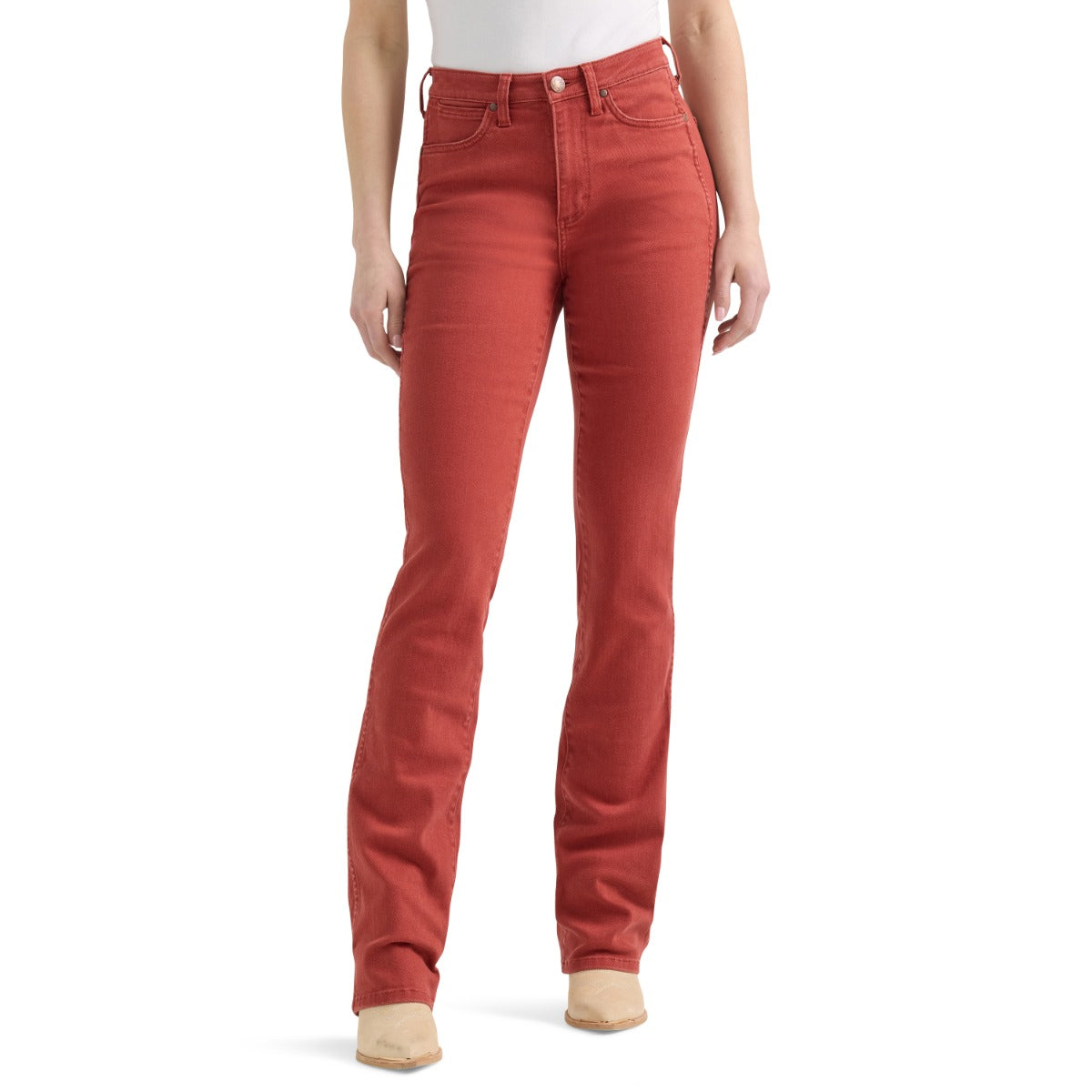 Le Bos Wrangler Nova Bailey Retro Women's High Rise Bootcut Jeans 112359377
