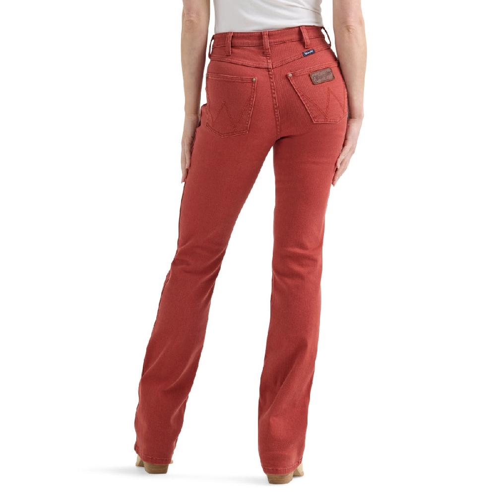 le bos Wrangler Nova Bailey Retro Women's High Rise Bootcut Jeans 112359377