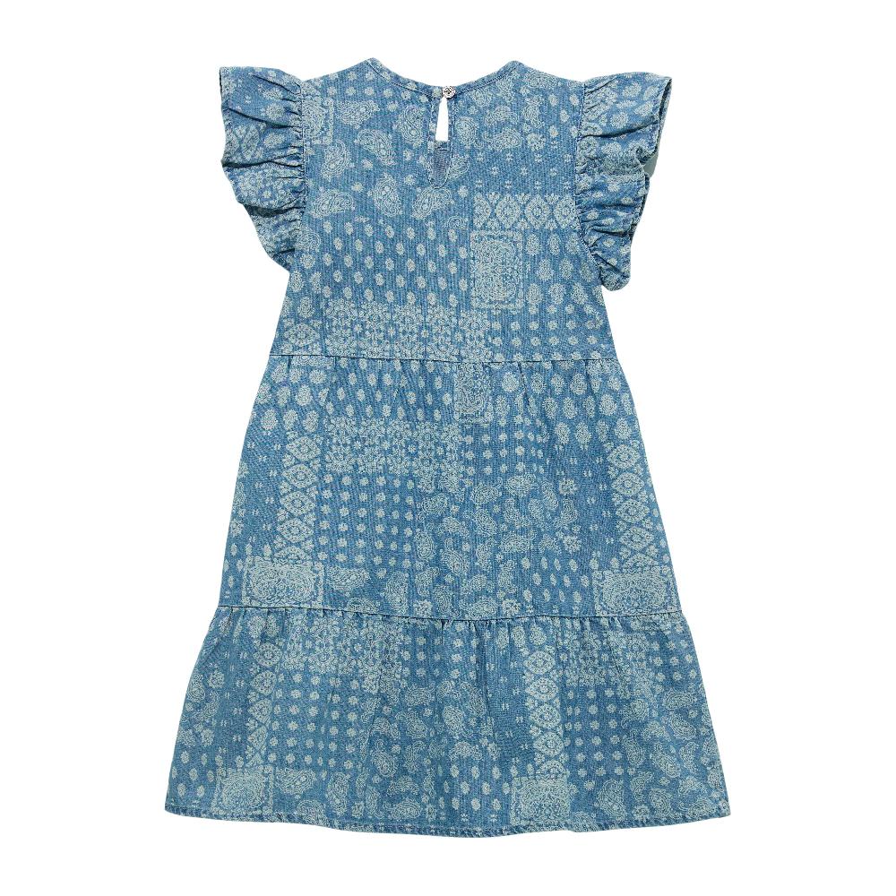 le bos Wrangler Paisley Denim Girls' Tank Dress 112365062