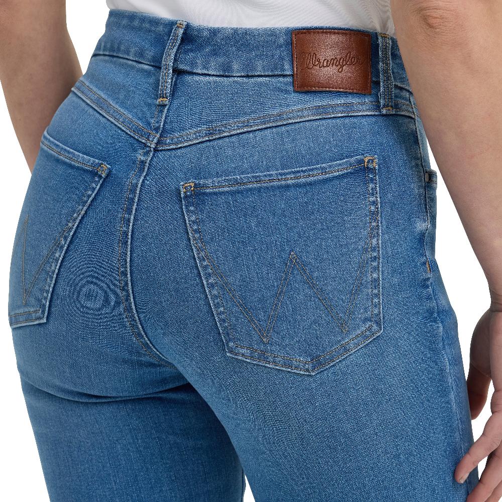 Le Bos Wrangler Palmer Bespoke High Rise Women's Bootcut Jeans 112361632