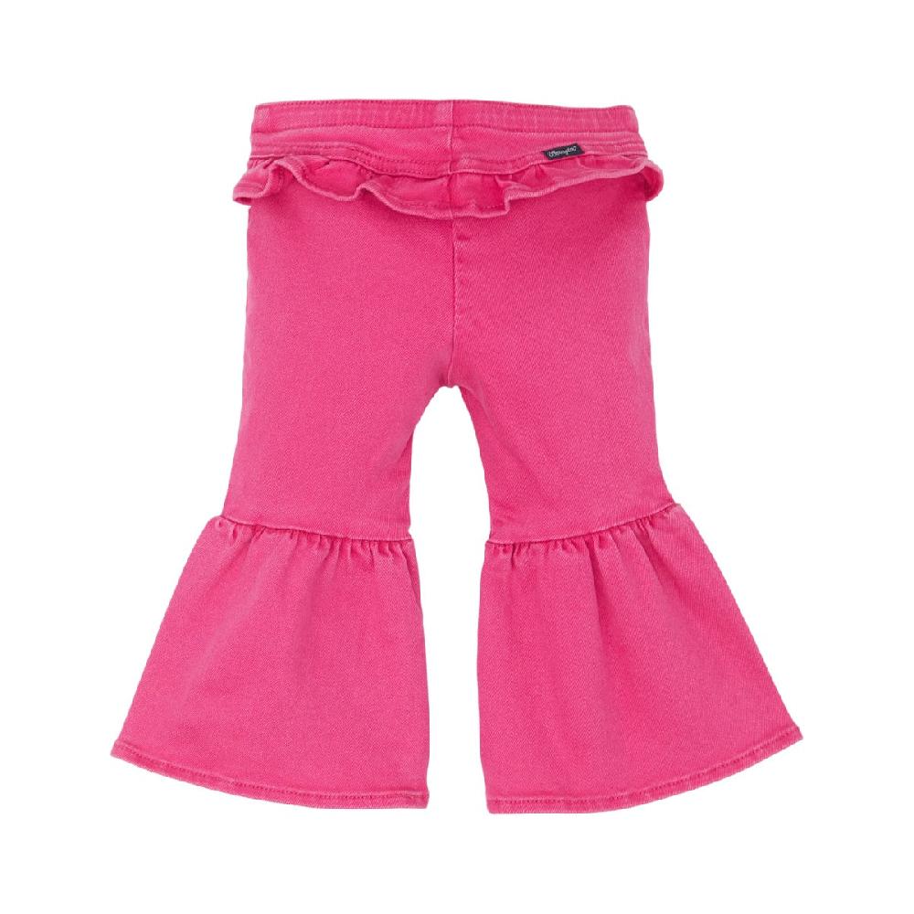 le bos Wrangler Pink Delilah Wrangler Baby Girls Pull Up Flare Jeans 112356591