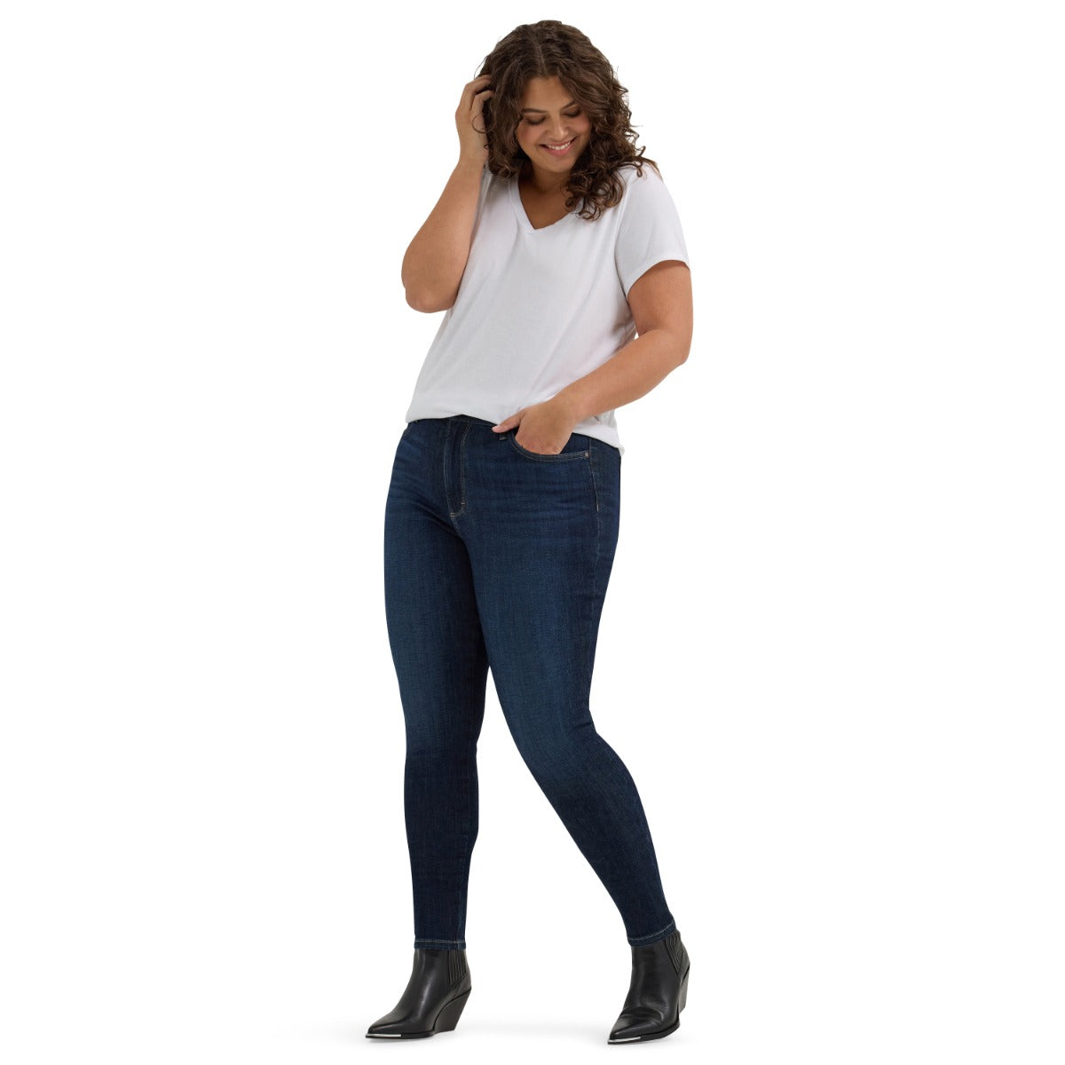 Le Bos Wrangler Rae Bespoke Women's High Rise Skinny Jeans 112359278