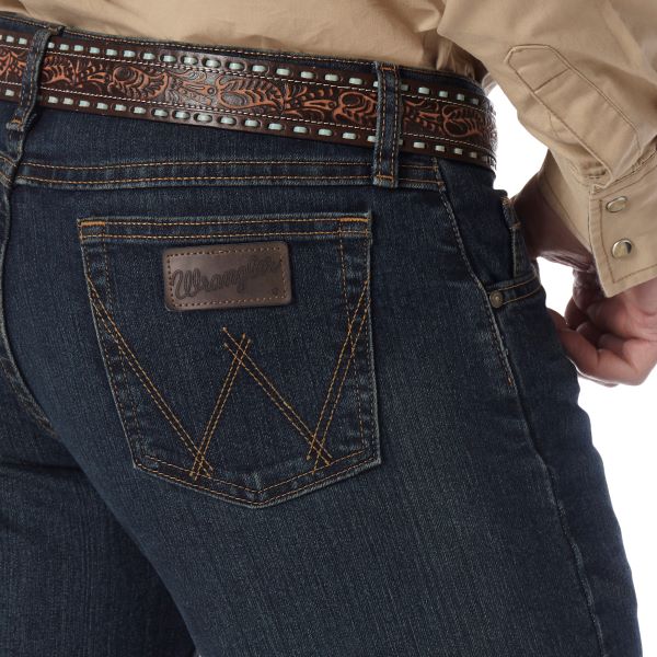 Le Bos Wrangler Root Beer 20X Advanced Comfort 02 Competition Slim Men's Jeans 02MACRB