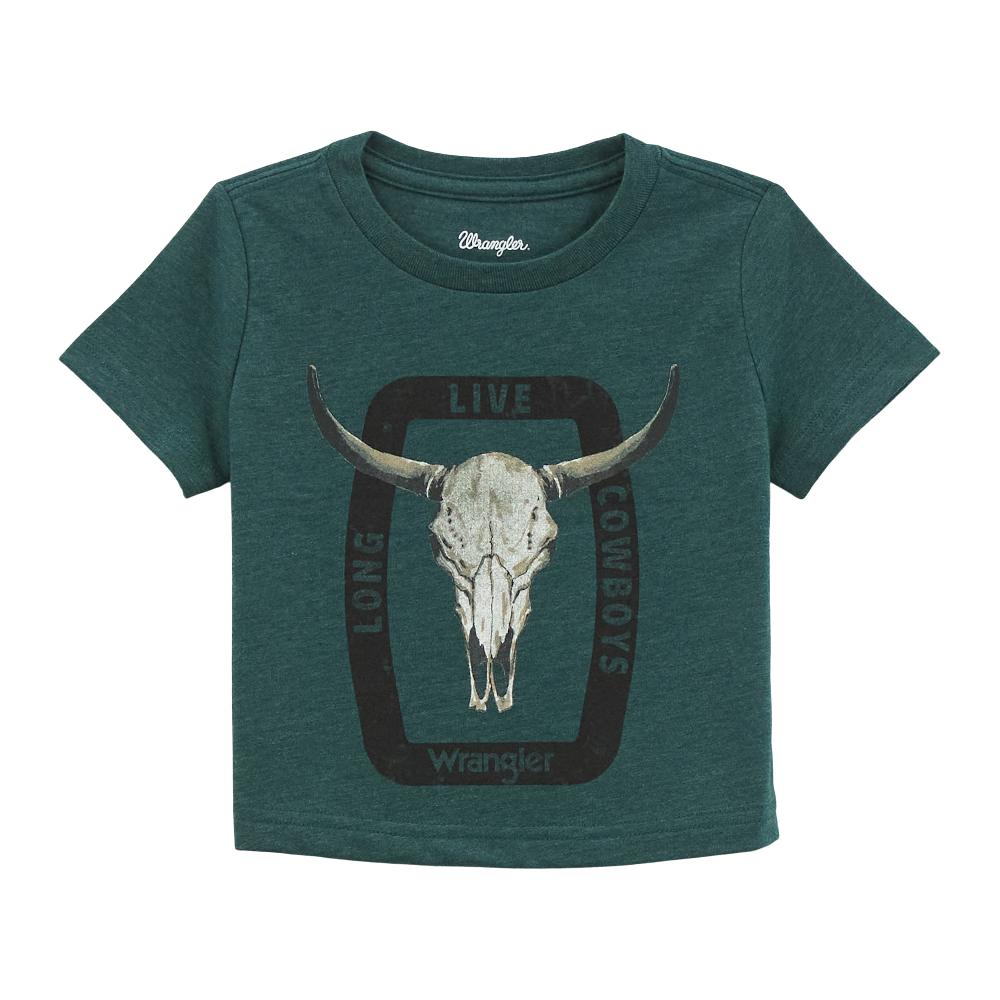 le bos Wrangler Sea Moss Heather Little Boys Short Sleeve Graphic T-Shirt 112358824
