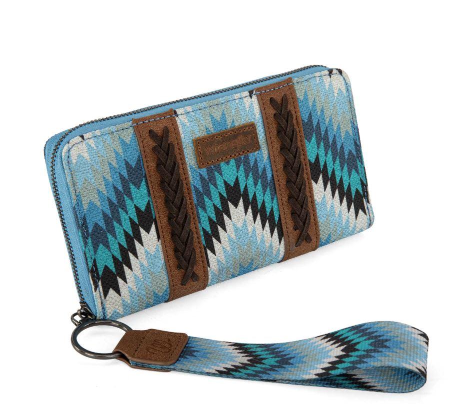 Le Bos Wrangler Southwestern Art Print Jean Wallet WG2211-W006JN