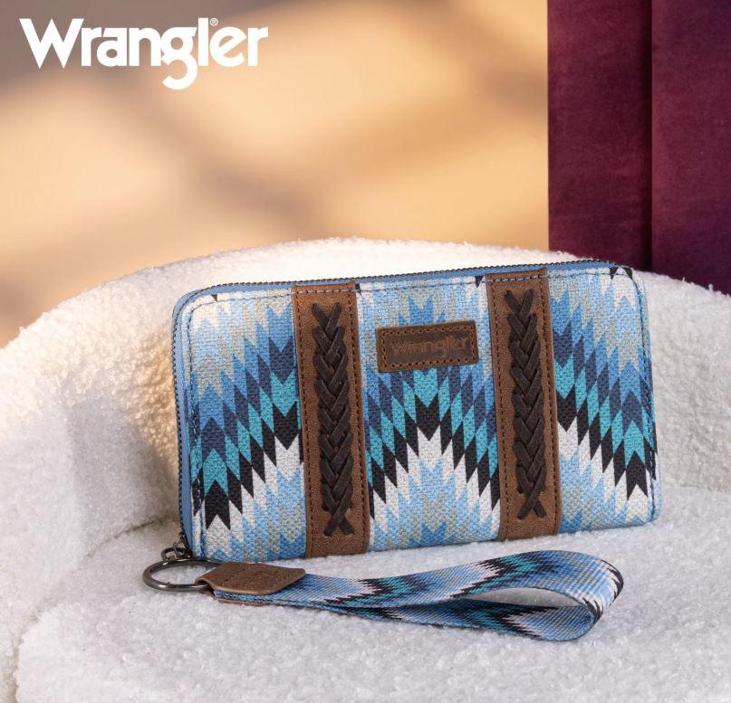 Le Bos Wrangler Southwestern Art Print Jean Wallet WG2211-W006JN