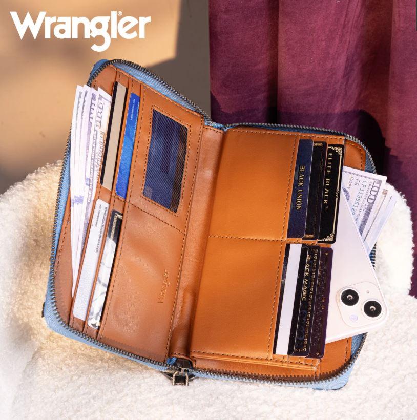 Le Bos Wrangler Southwestern Art Print Jean Wallet WG2211-W006JN