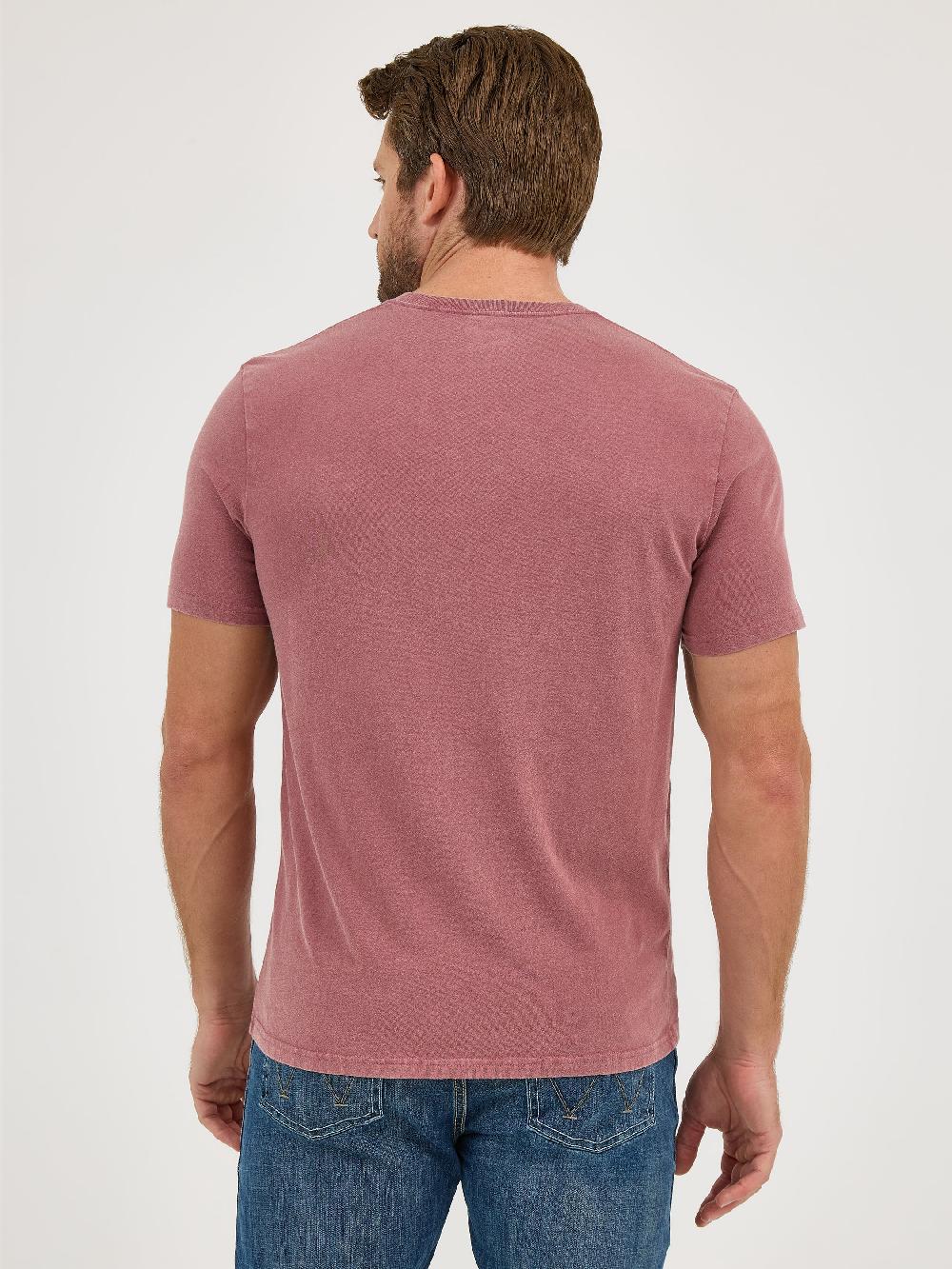 Le Bos Wrangler Steer Ginger Men's Steerhead Mineral Wash Graphic T-Shirt 112361853