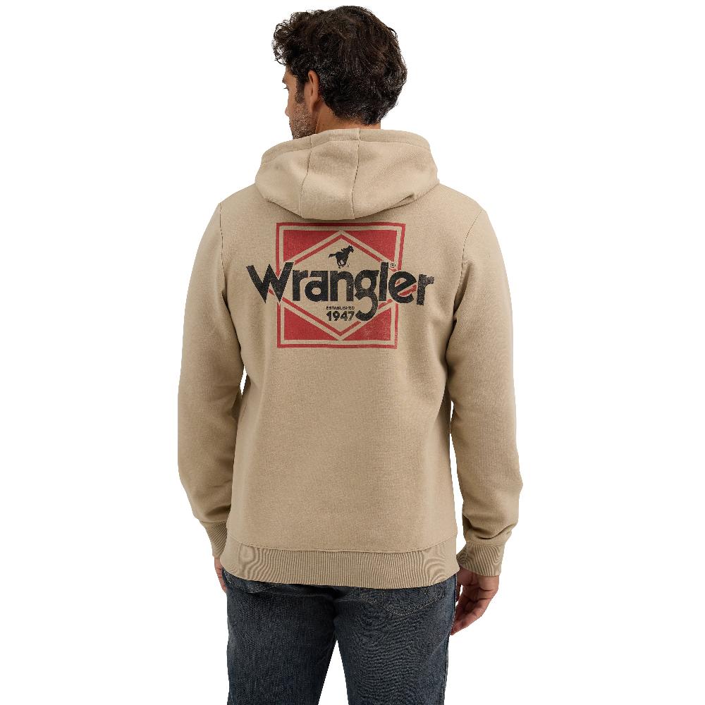 le bos Wrangler Trench Coat color Men's Regular Fit Graphic Hoodie 112365710