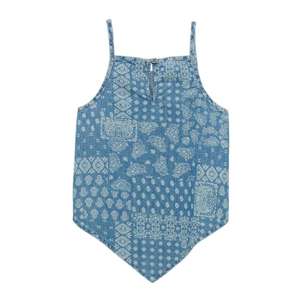 le bos Wrangler Western Girls' Trapeze Tank Top 112365061