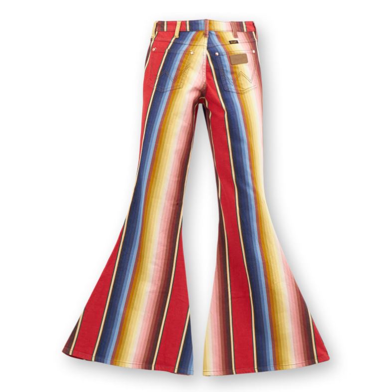 le bos Wrangler X Lainey Rodeo Ben Stripe Women's Bell Bottoms 112360660