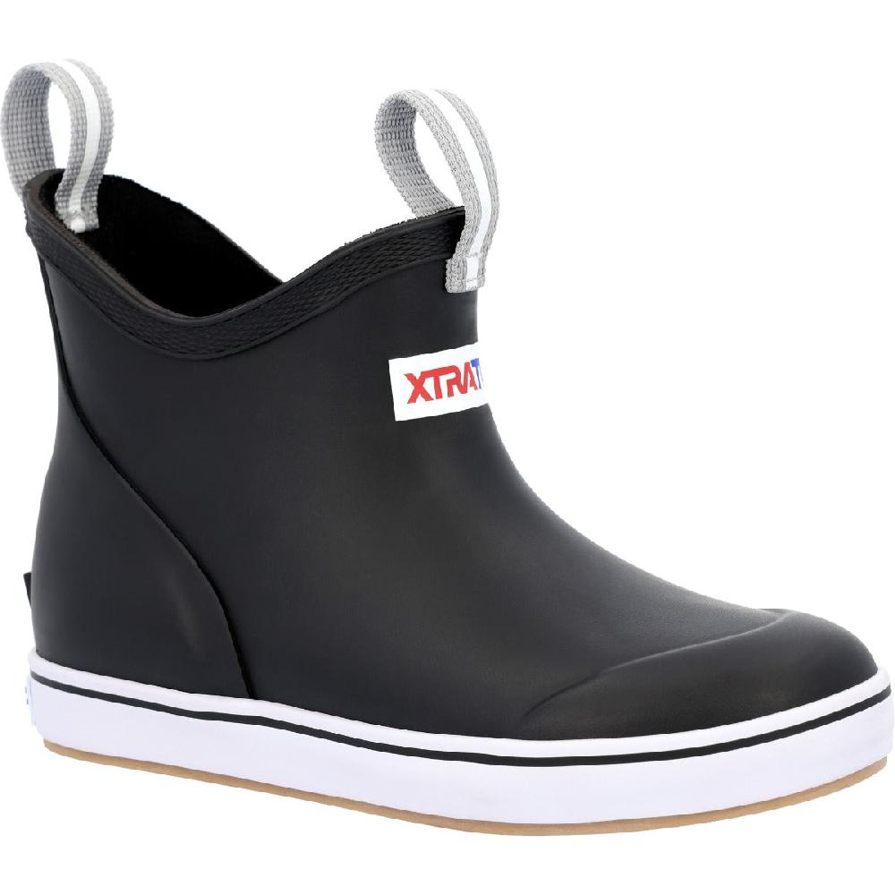 le bos Xtratuf Black Kids' Ankle Deck Boots XKAB-000