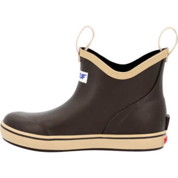 Le Bos Xtratuf Brown Kids Ankle Deck Boots XKAB-900