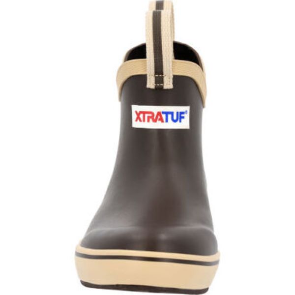 Le Bos Xtratuf Brown Kids Ankle Deck Boots XKAB-900
