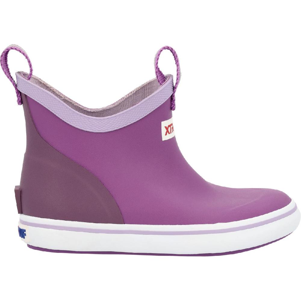 Le Bos Xtratuf Dewberry/Purple Gumdrop Ankle Deck Boots (Youth Size 2-5) XKAB-500