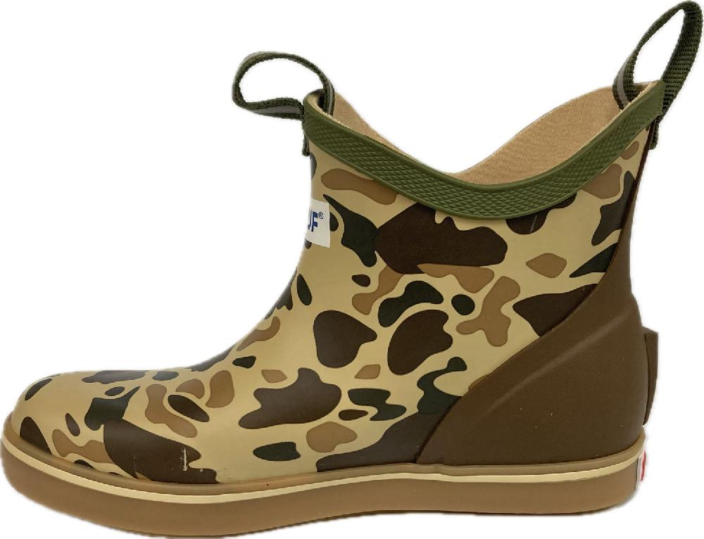 Le Bos Xtratuf Duck Camo Children's Ankle Deck Boots (Little Kids Sizes 7-13) XKAB-DCMC