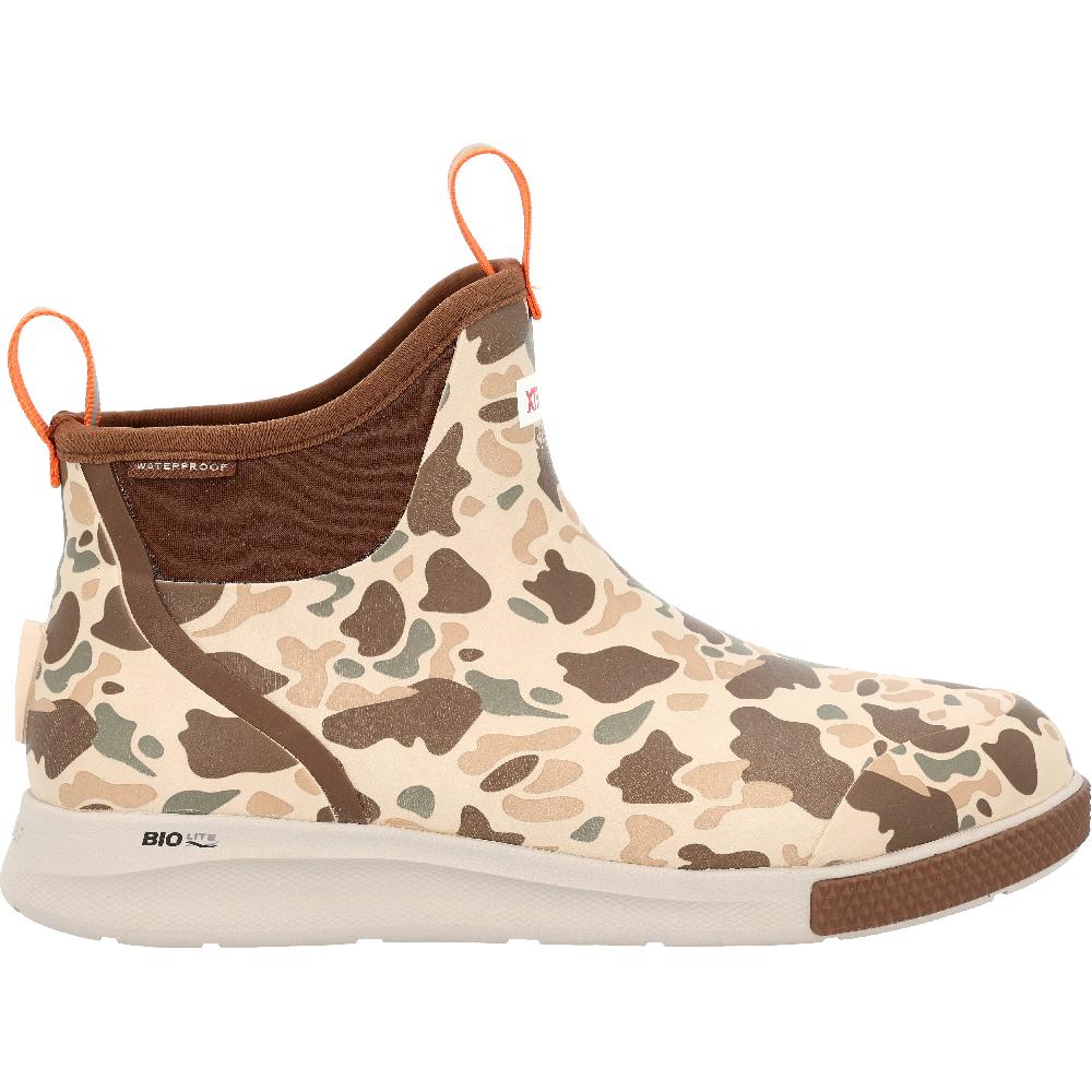 Le Bos Xtratuf Duck Camo Men's 6 Inch Sport Ankle Deck Boots XADSMDCM