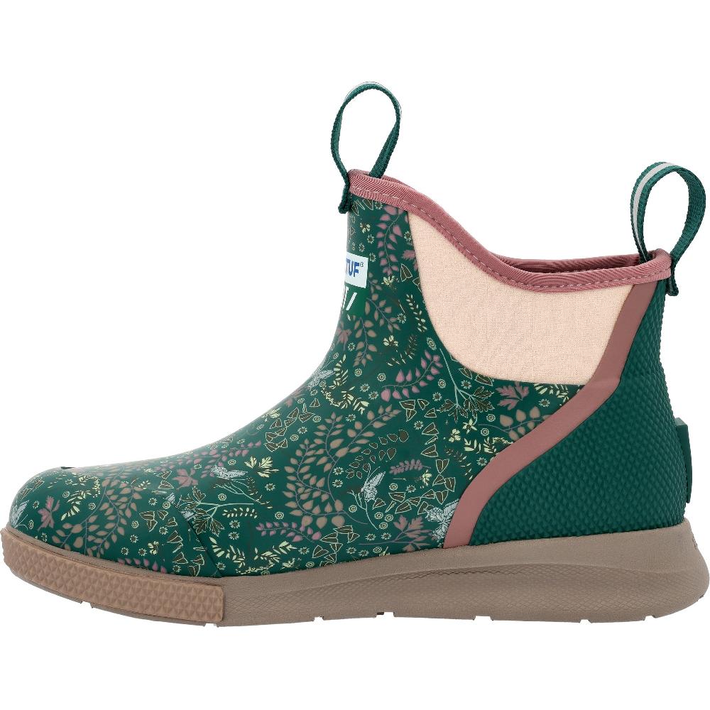 Le Bos Xtratuf Floral Patttern Aventurine Women's 6 Inch ADB XADSW300