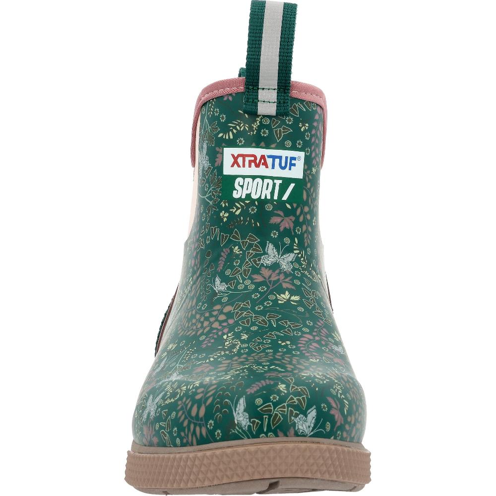 Le Bos Xtratuf Floral Patttern Aventurine Women's 6 Inch ADB XADSW300