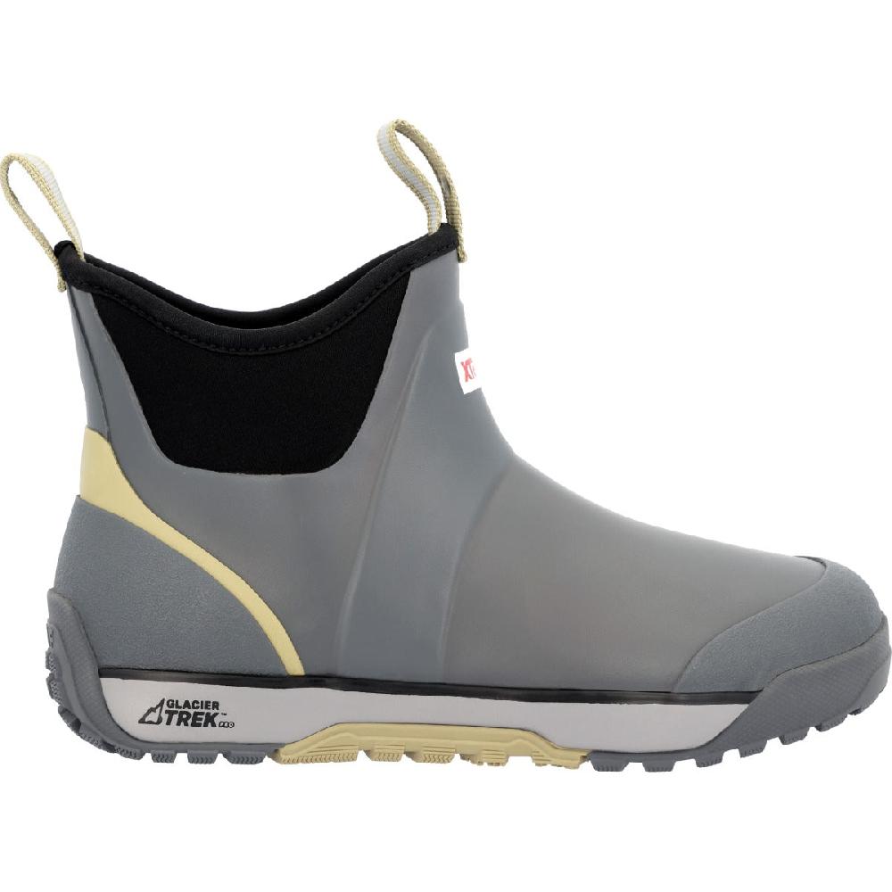 le bos Xtratuf Ice Glacier Trek Grey Men's Fleece Lined Ankle Deck Boots AIMR100