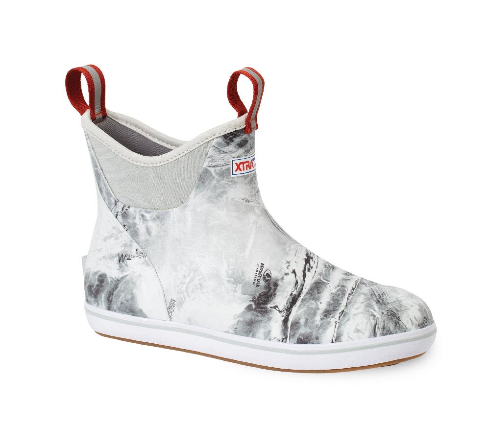 le bos Xtratuf Mossy Oak Elements Wakeform Hailstone Men's Ankle Deck Boots XMABMOH