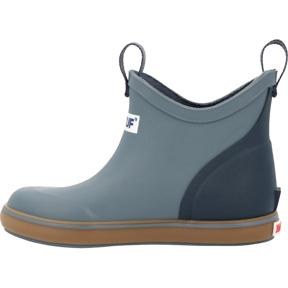 Le Bos Xtratuf Stormy Blue Big Kids' Ankle Deck Boots XKAB203