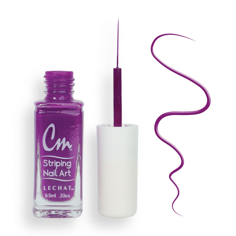 le chat Dark Purple Nail Lacquer