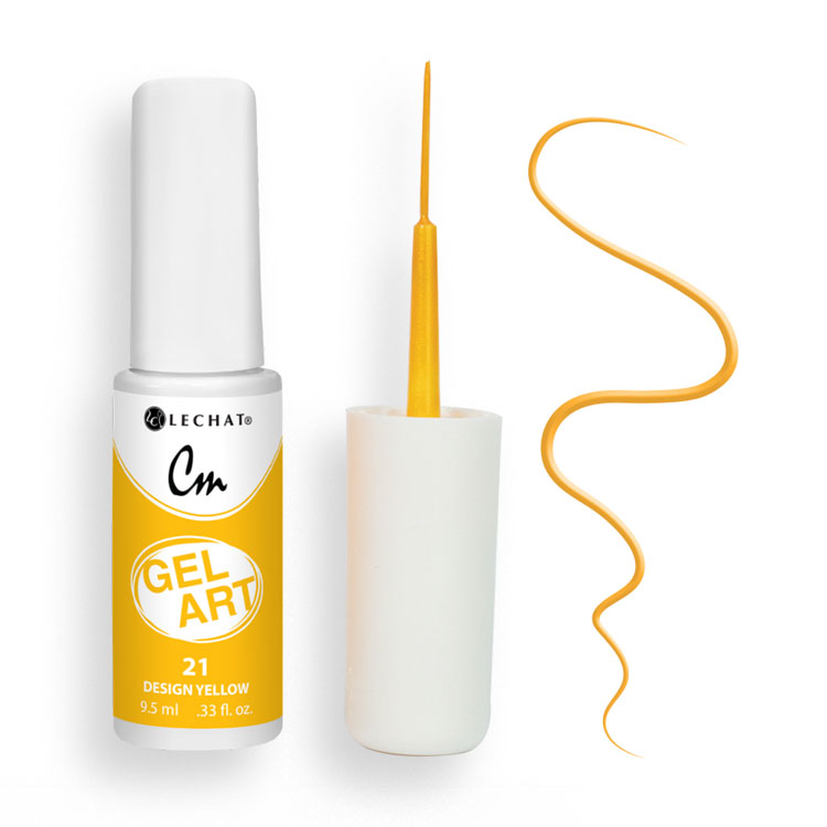 le chat Design Yellow Gel