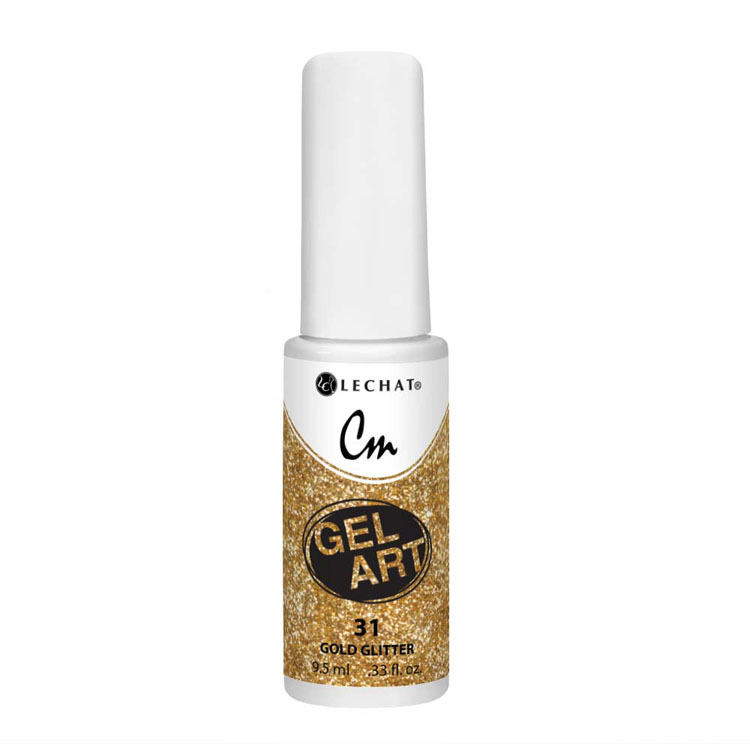 Le Chat Gold Glitter Gel