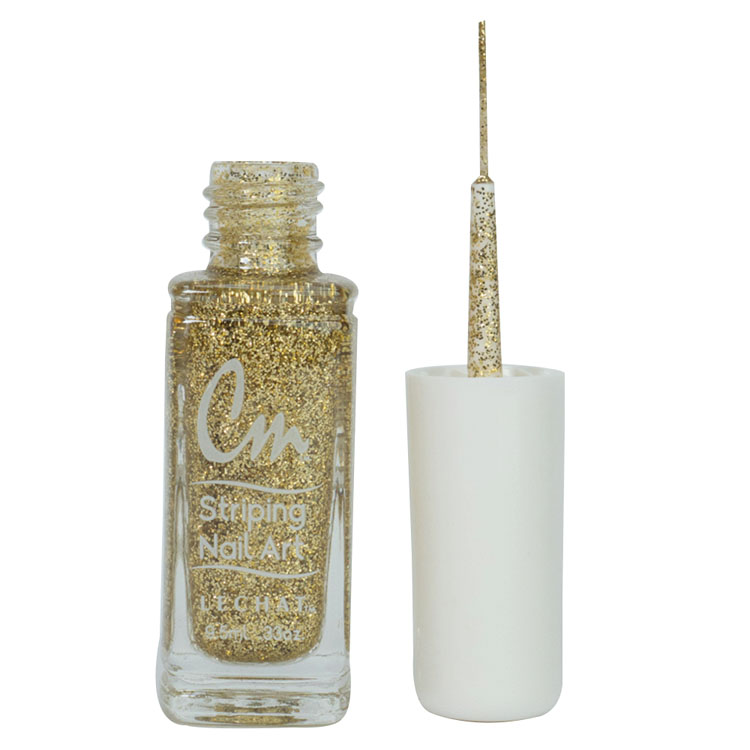 Le Chat Gold Glitter Nail Lacquer