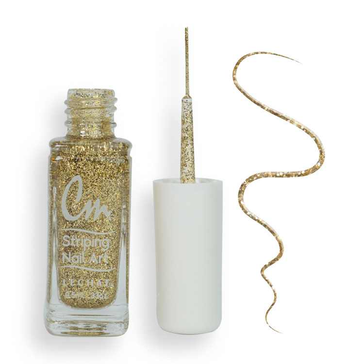 le chat Gold Glitter Nail Lacquer