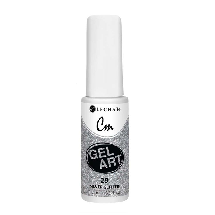 Le Chat Silver Glitter Gel