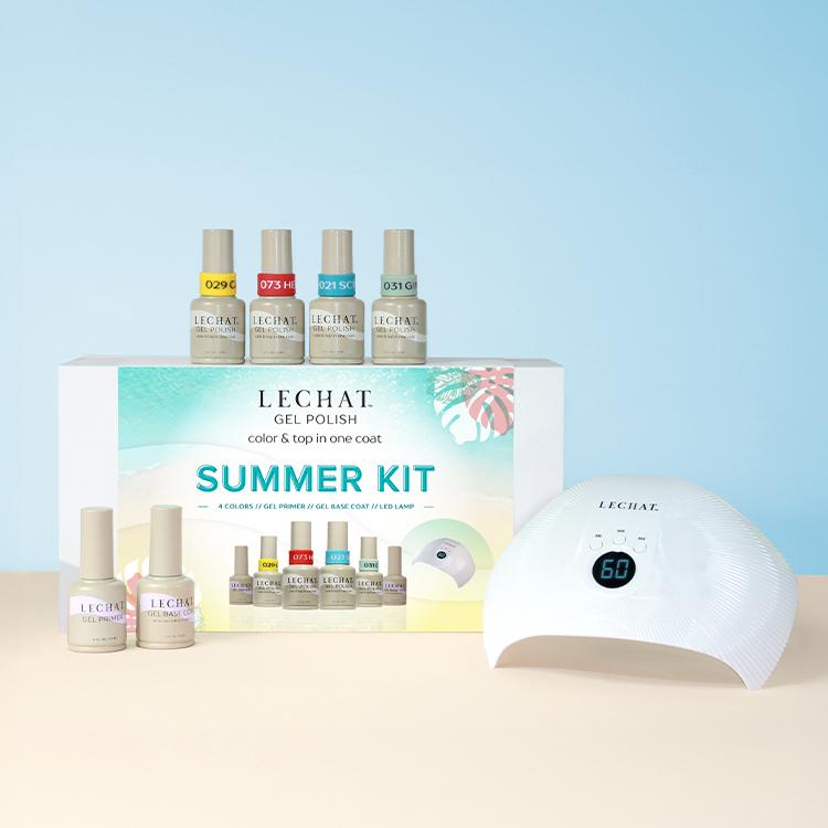 le chat LeChat Gel Polish Summer Kit Color & Top in One Coat
