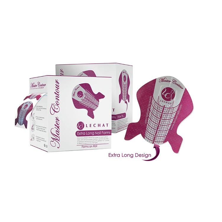 le chat Master Contour Extra Long Nail Form Nail Forms