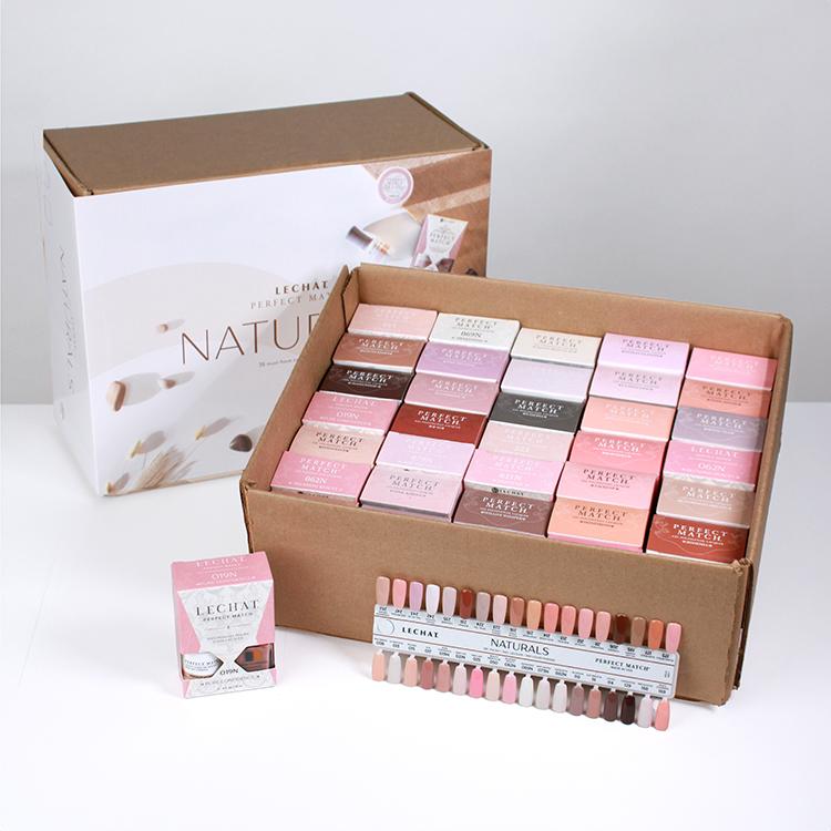 le chat Naturals 36 Color Gel & Lacquer Collection Gel Polish