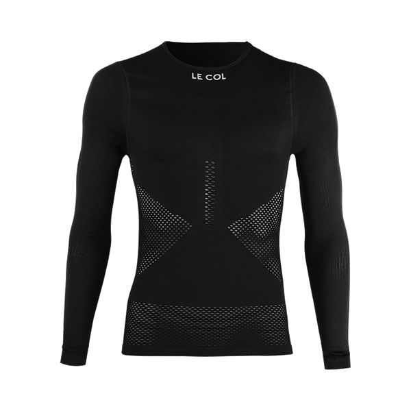le col Unisex Pro Mesh Long Sleeve Base Layer