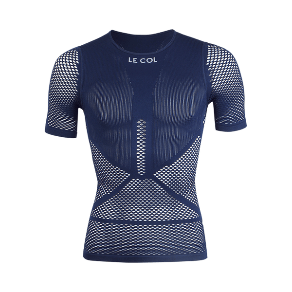 le col Unisex Pro Mesh Short Sleeve Base Layer