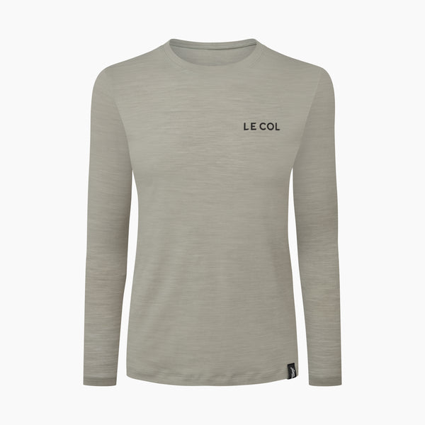 Le Col Womens ARC Merino Long Sleeve T-Shirt