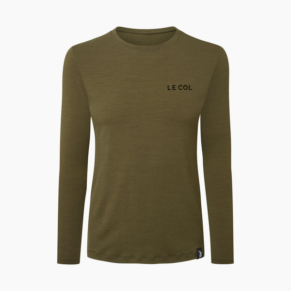 le col Womens ARC Merino Long Sleeve T-Shirt