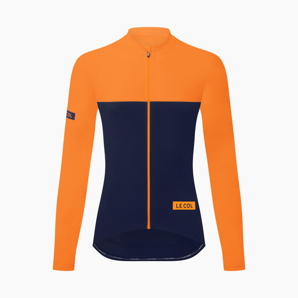 Le Col Womens Sport Long Sleeve Block Jersey