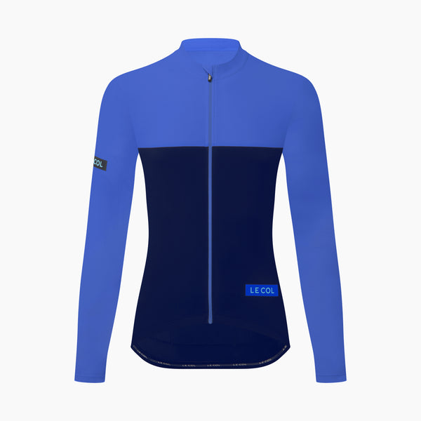 le col Womens Sport Long Sleeve Block Jersey