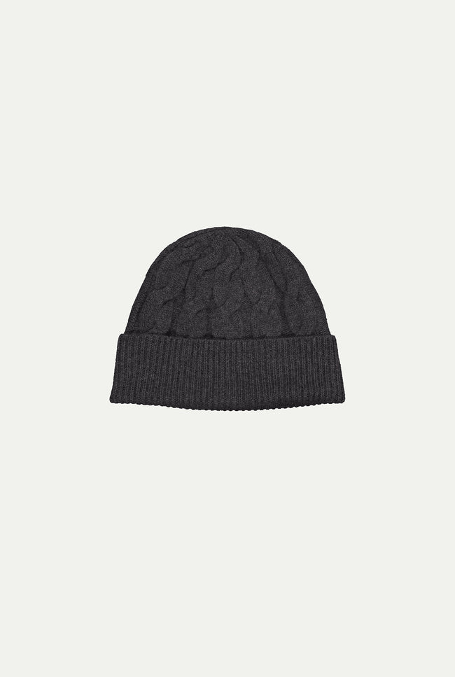Le Kasha ABOBO Cashmere Hat Charcoal