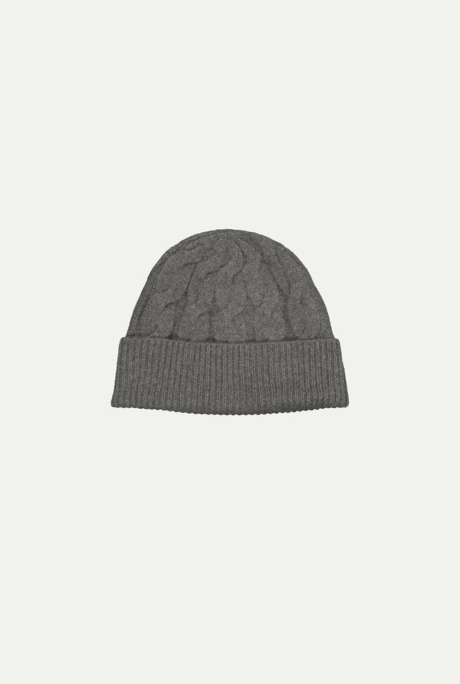 Le Kasha ABOBO Cashmere Hat Charcoal