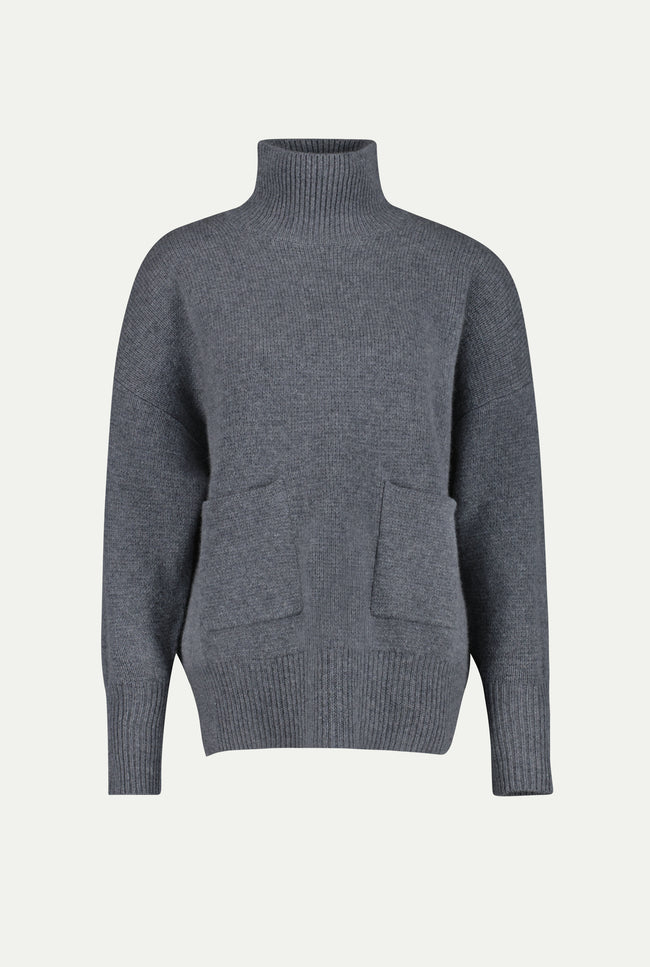 le kasha BAGAN cashmere sweater Midgrey