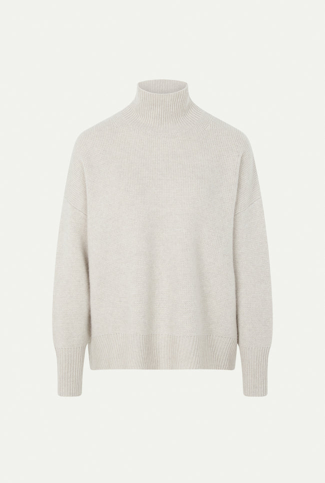 le kasha BAGAN2 cashmere sweater Charcoal