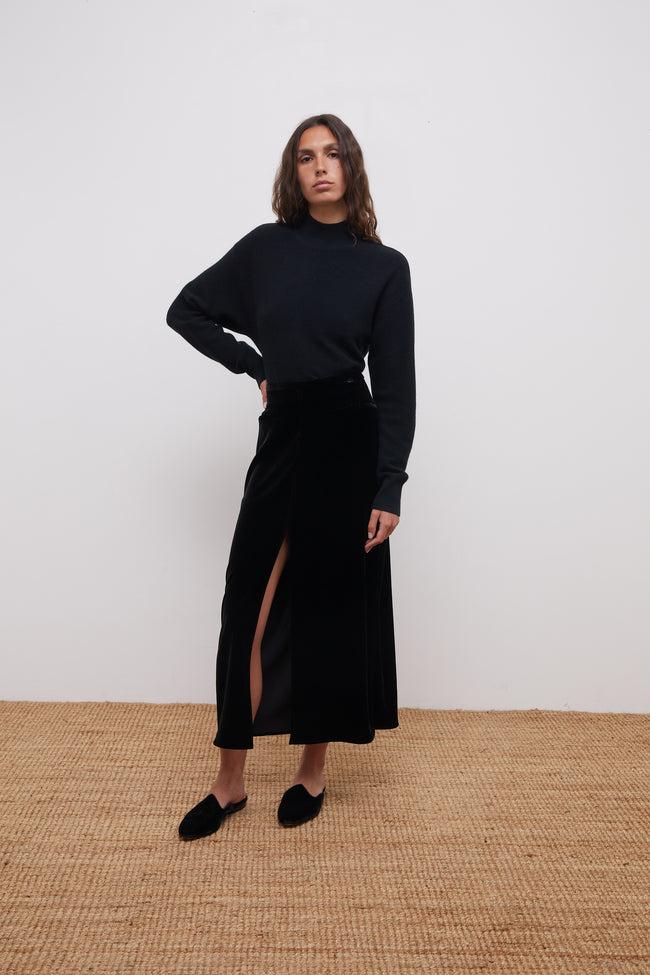 Le Kasha BALEARI Cashmere Sweater Black